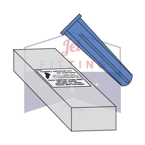 Conical Plastic Anchor Kit