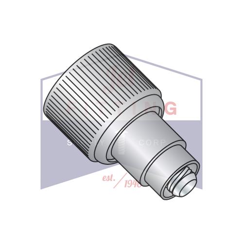 832X.250X.125  Retractable Captive Panel Fastener Flare In Style Natural Finish