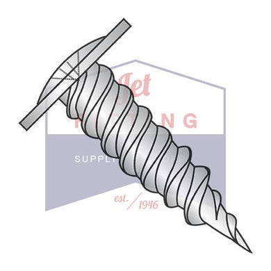8X1 5/8 Phil Modified Truss Self Piercing Screw Full Thread Needle Point 18 8 Stainless