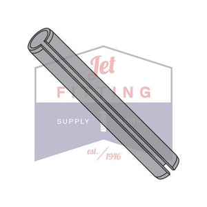 1/16X3/4  Spring Pin Slotted Steel Thermal Black Oxide