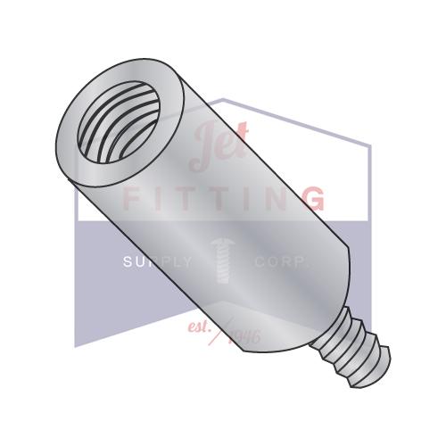 4-40X3/8 X 3/16 Round Male Female Standoff Aluminum