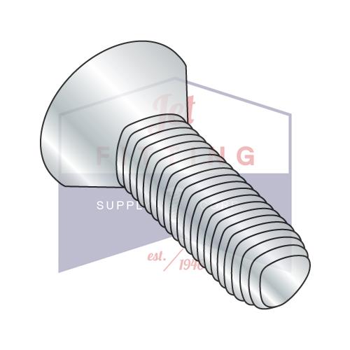 Tornillo de cabeza plana Phillips de 2-56 x 1/4, rosca alternativa, rosca completa, galvanizado, horneado y encerado