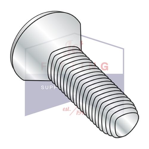 Tornillo de rosca alternativa de 4-40 x 3/8 Phillips con cabeza ovalada Taptite, rosca completa, galvanizado, horneado y encerado
