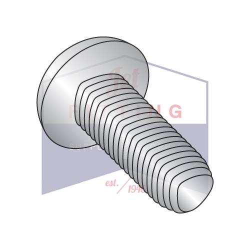 Tornillo laminador de roscas alternativo de 8-32 x 3/4 Phil Pan Taptite con paso completo de acero inoxidable 18-8 y cera