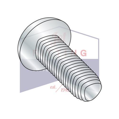 Tornillo de rosca alternativa de cabeza plana Phillips Taptite de 2-56 x 3/8 con rosca completa, galvanizado, horneado y encerado