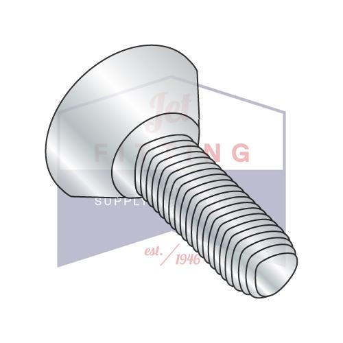Tornillo laminador de roscas alternativo de 4-40 x 3/16 Phil Flat U/C Taptite, totalmente roscado, galvanizado, horneado y encerado