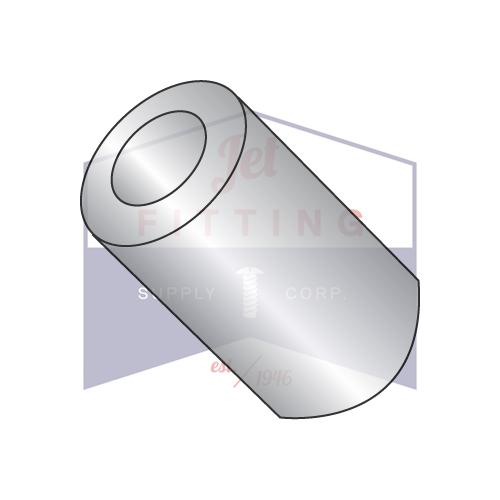 8X1  One Half Round Spacer Stainless Steel