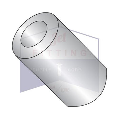 8X7/8  One Quarter Round Spacer Brass Nickel