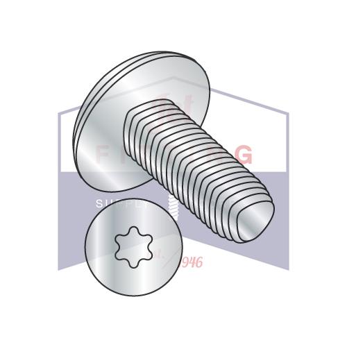 10-32X1/2 6 Lobe Full Truss Taptite Alternative Thread Roll Screw Full Thrd Zinc Bake Wax