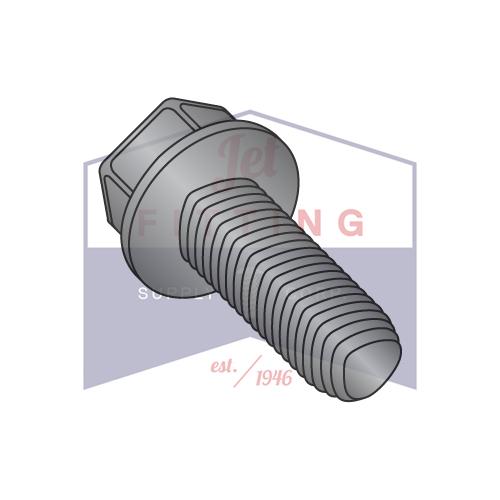 8-32X3/8 Unslot IndHexWash Taptite Alternative Thread Roll Screw Full Thrd Black OxideWax