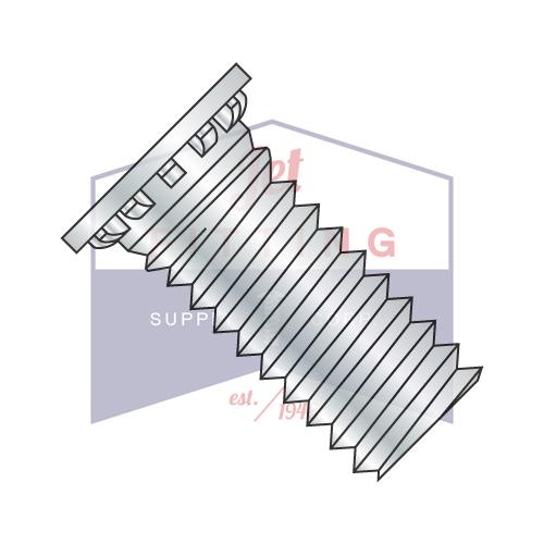 M6-1.0X24  Self Clinching Stud Full Thread Hardened Steel Heat Treat Zinc & Bake Metric