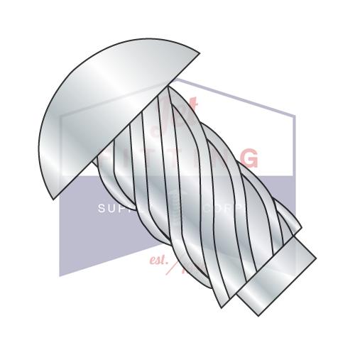14X1 1/4  Round Head Type U Drive Screw Zinc And Bake