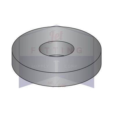 1/4 SAE Flat Washer Steel Steel Zinc Black