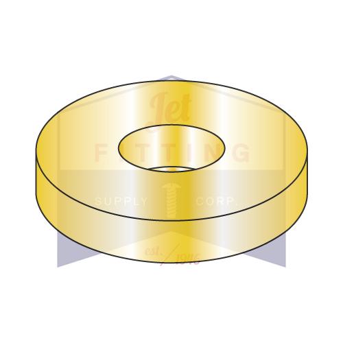 3/4 SAE Flat Washer Steel Zinc Yellow